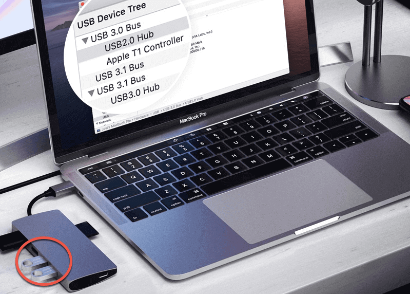 make a usb readable for pc on mac without erasing