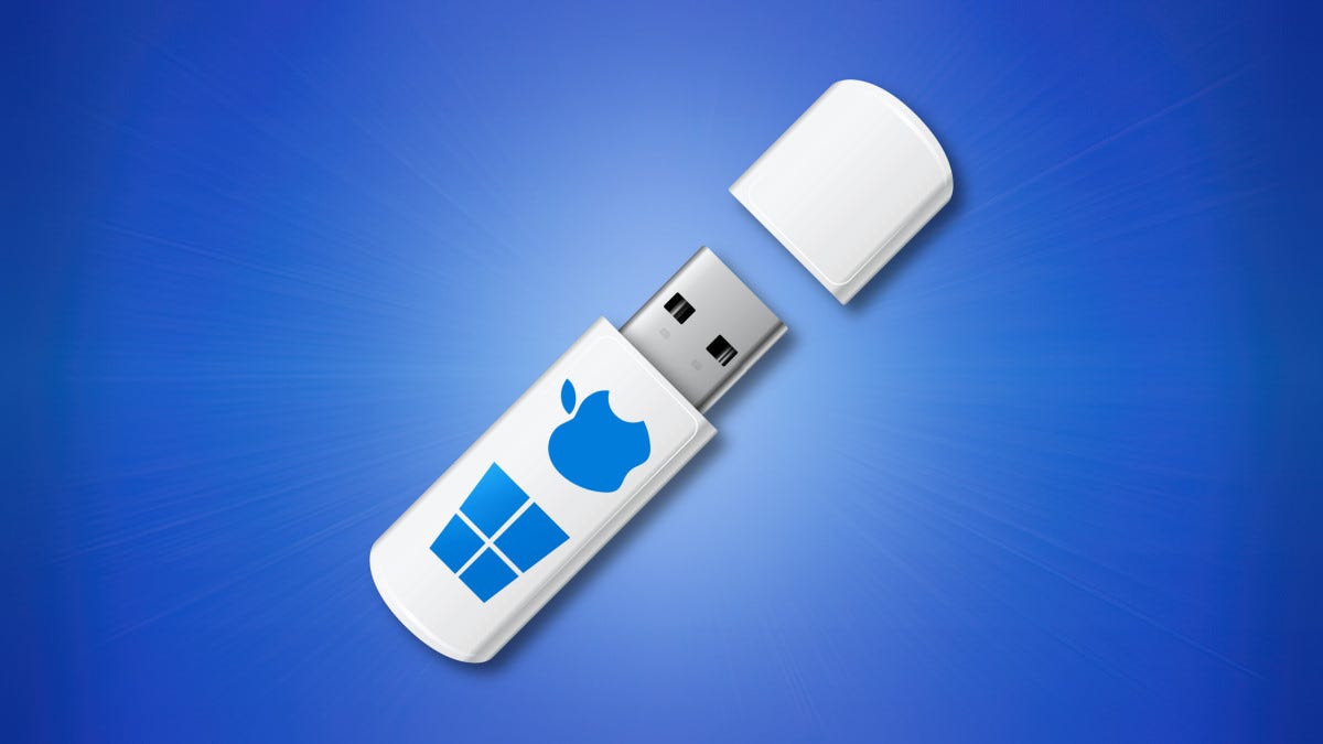 make a usb readable for pc on mac without erasing